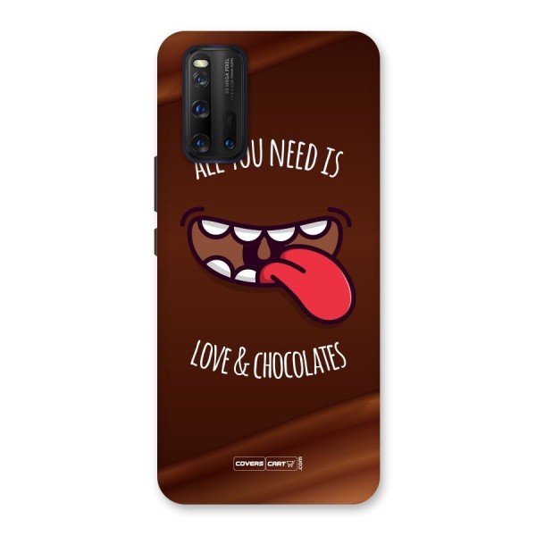 Love and Chocolates Back Case for Vivo iQOO 3