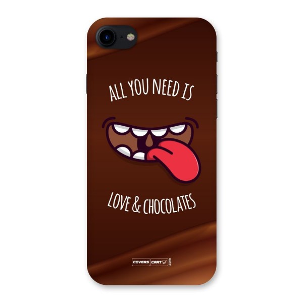 Love and Chocolates Back Case for iPhone SE 2020