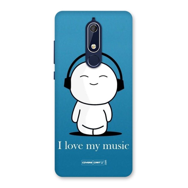 Love for Music Back Case for Nokia 5.1