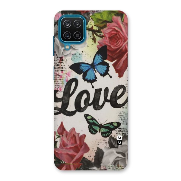 Lovely Butterfly Love Back Case for Galaxy F12