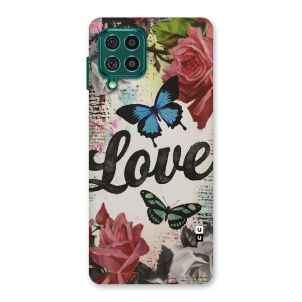 Lovely Butterfly Love Back Case for Galaxy F62