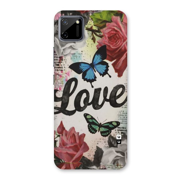 Lovely Butterfly Love Back Case for Realme C11