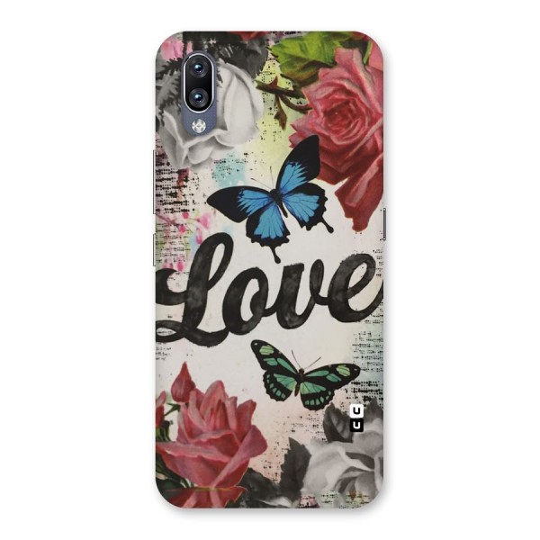 Lovely Butterfly Love Back Case for Vivo NEX