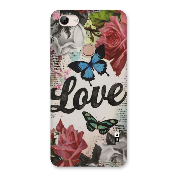 Lovely Butterfly Love Back Case for Vivo Y83