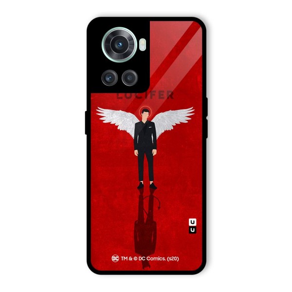 Lucifer Archangel Shadow Glass Back Case for OnePlus 10R