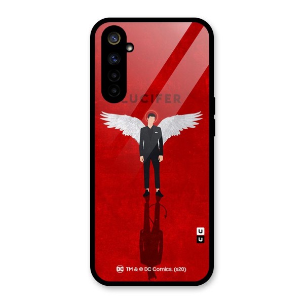 Lucifer Archangel Shadow Glass Back Case for Realme 6