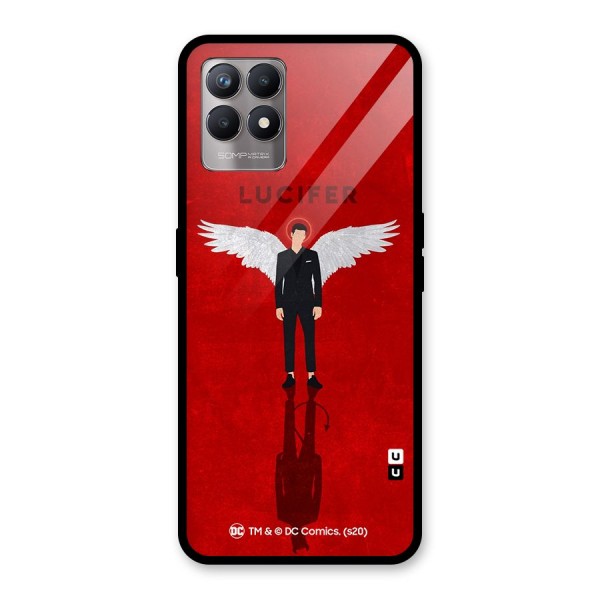 Lucifer Archangel Shadow Glass Back Case for Realme 8i