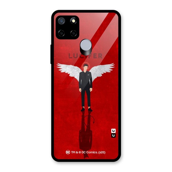 Lucifer Archangel Shadow Glass Back Case for Realme C12