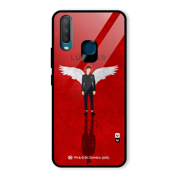 Lucifer Archangel Shadow Glass Back Case for Vivo Y12