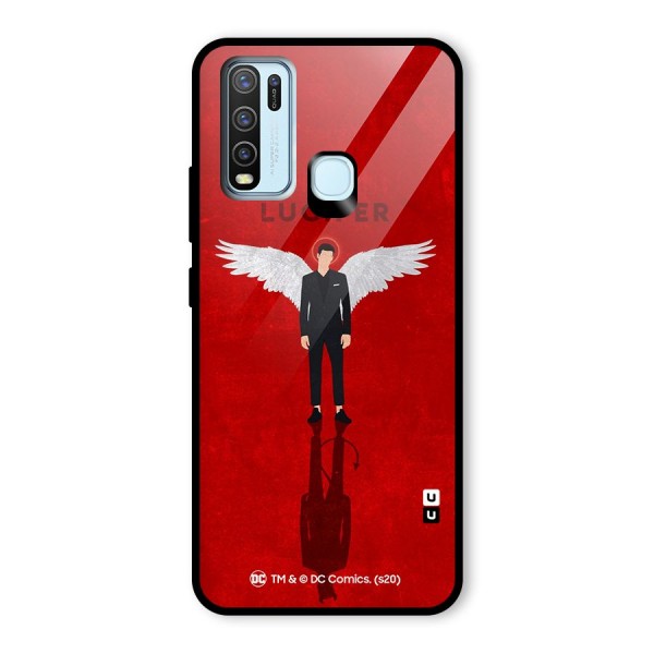 Lucifer Archangel Shadow Glass Back Case for Vivo Y30