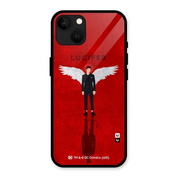 Lucifer Archangel Shadow Glass Back Case for iPhone 13
