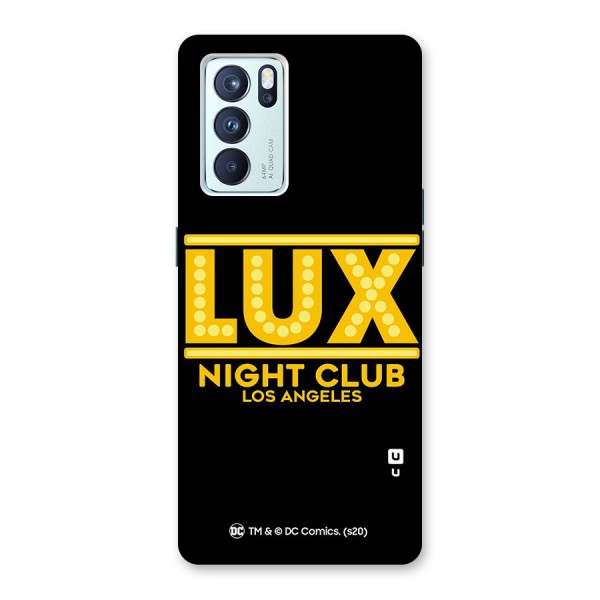 Lucifer Club Los Angeles Back Case for Oppo Reno6 Pro 5G