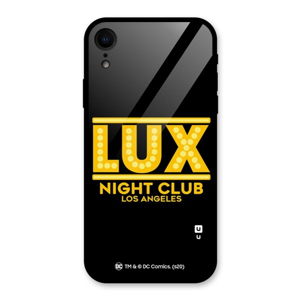 Lucifer Club Los Angeles Glass Back Case for XR