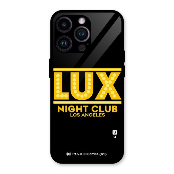 Lucifer Club Los Angeles Glass Back Case for iPhone 14 Pro Max