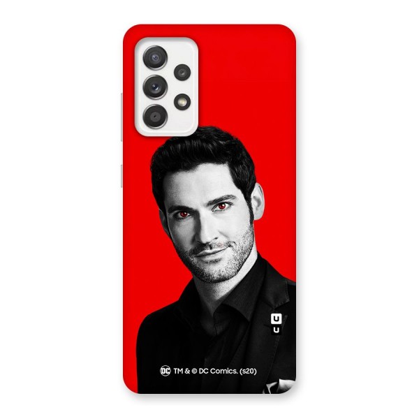 Lucifer Devil Smile Back Case for Galaxy A52