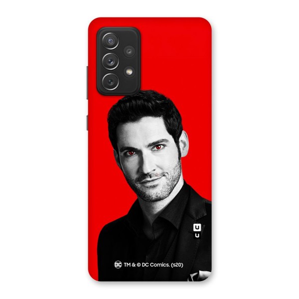 Lucifer Devil Smile Back Case for Galaxy A72