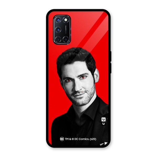 Lucifer Devil Smile Glass Back Case for Oppo A52