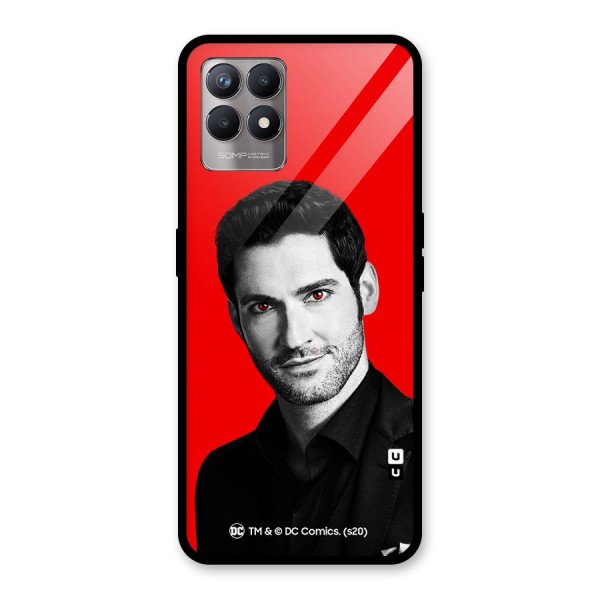 Lucifer Devil Smile Glass Back Case for Realme 8i