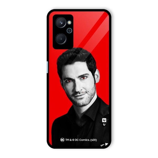 Lucifer Devil Smile Glass Back Case for Realme 9i