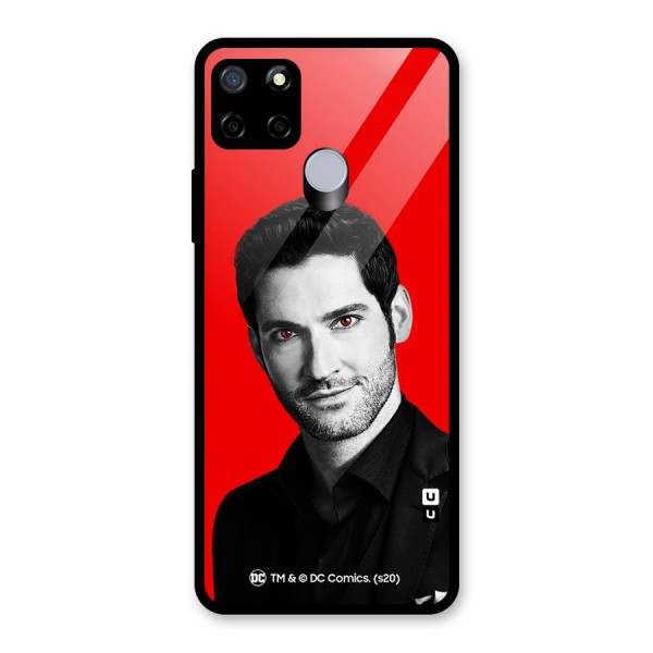 Lucifer Devil Smile Glass Back Case for Realme C15