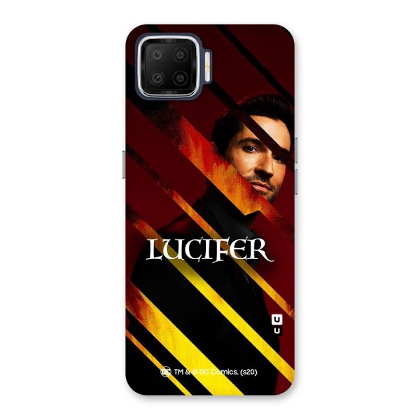 Lucifer Hell Stripes Back Case for Oppo F17