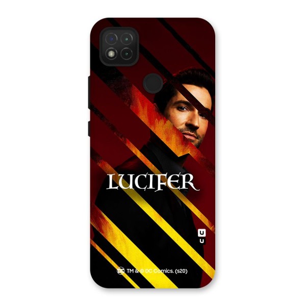 Lucifer Hell Stripes Back Case for Redmi 9C