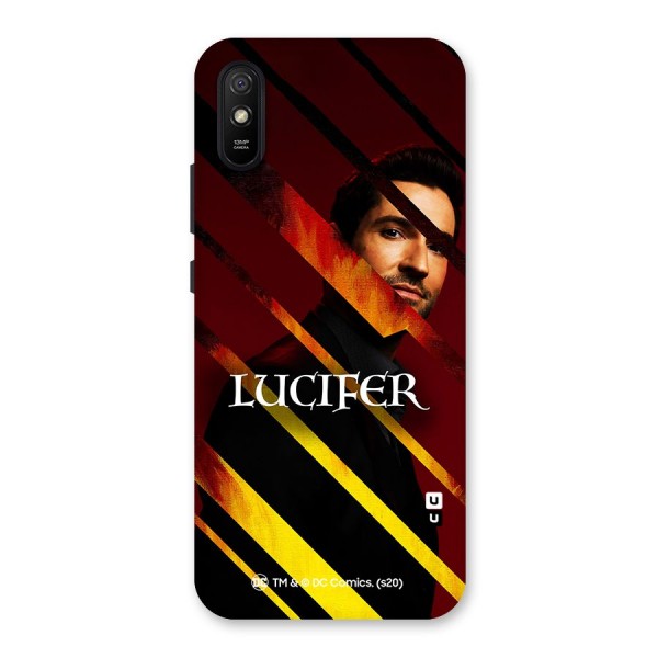 Lucifer Hell Stripes Back Case for Redmi 9i