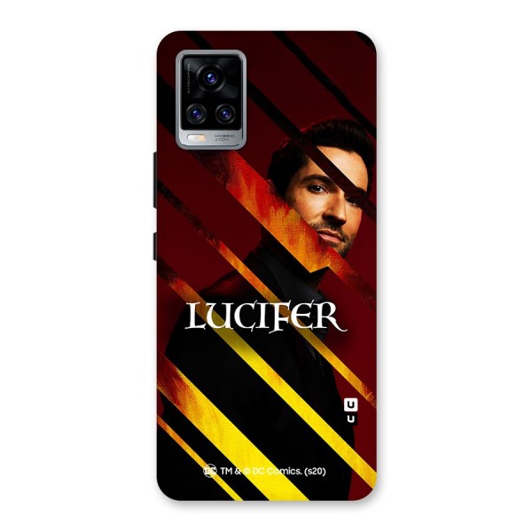 Lucifer Hell Stripes Back Case for Vivo V20 Pro