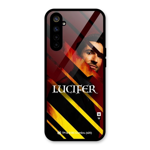 Lucifer Hell Stripes Glass Back Case for Realme 6