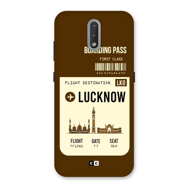 Lucknow Boarding Pass Back Case for Nokia 2.3