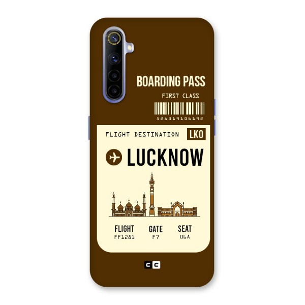 Lucknow Boarding Pass Back Case for Realme 6i