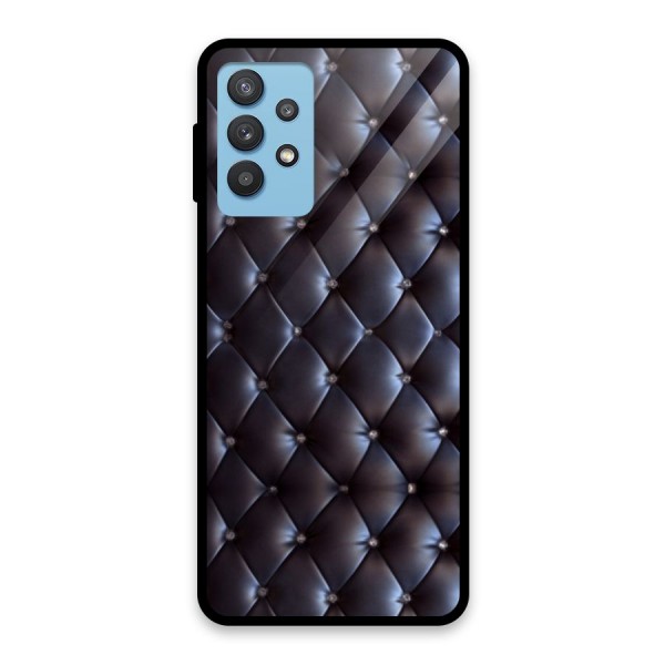 Luxury Pattern Glass Back Case for Galaxy M32 5G