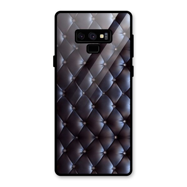 Luxury Pattern Glass Back Case for Galaxy Note 9