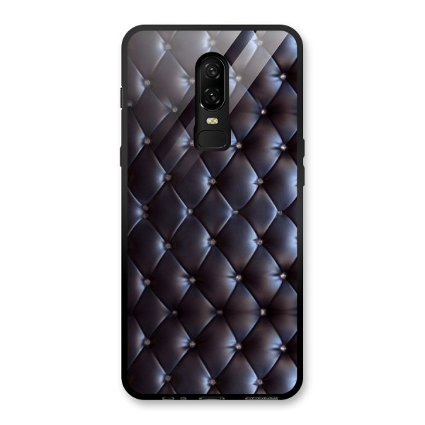 Luxury Pattern Glass Back Case for OnePlus 6