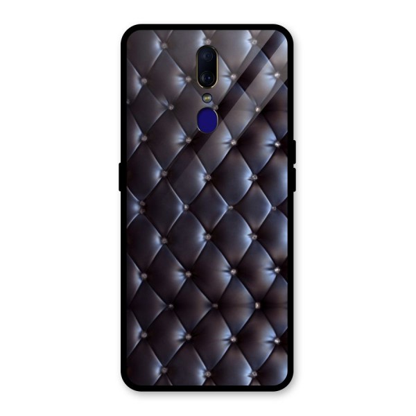 Luxury Pattern Glass Back Case for Oppo F11