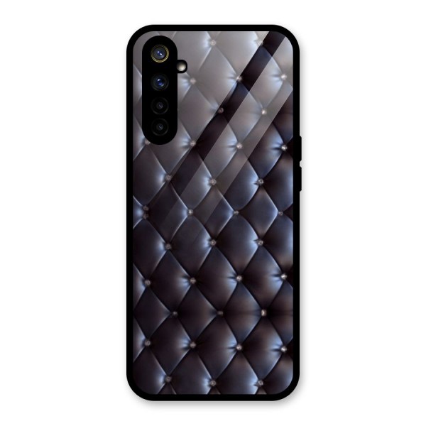 Luxury Pattern Glass Back Case for Realme 6