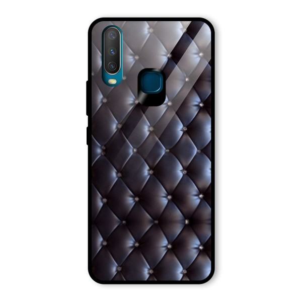 Luxury Pattern Glass Back Case for Vivo Y15