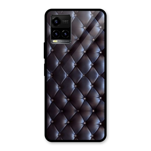 Luxury Pattern Glass Back Case for Vivo Y21A