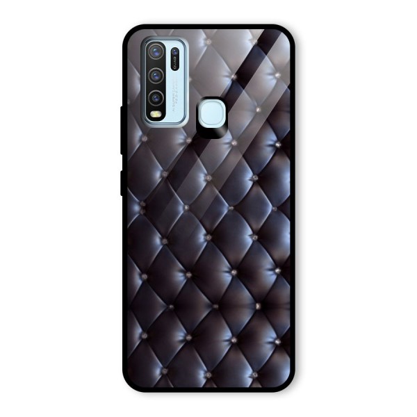 Luxury Pattern Glass Back Case for Vivo Y50