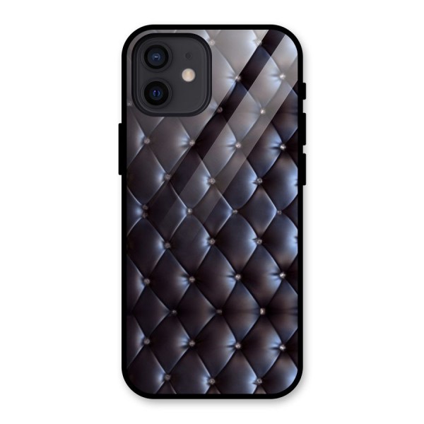 Luxury Pattern Glass Back Case for iPhone 12