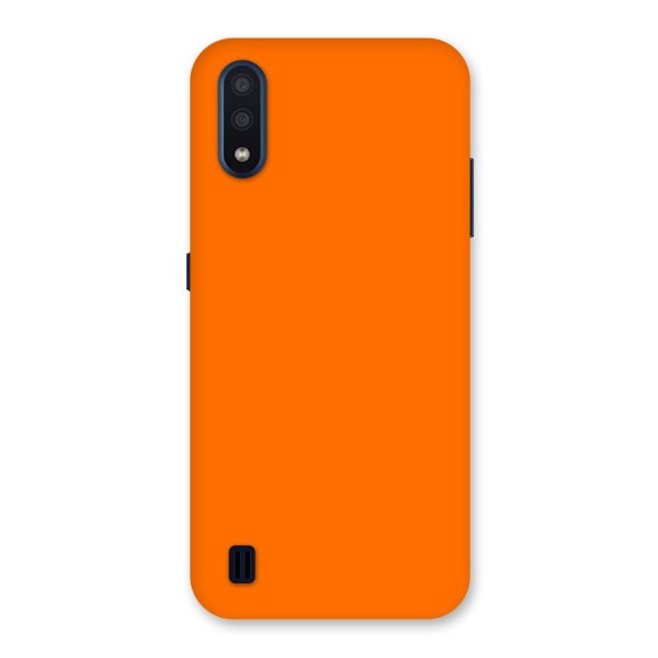 Mac Orange Back Case for Galaxy M01