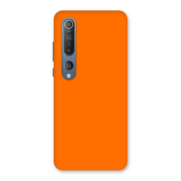 Mac Orange Back Case for Mi 10