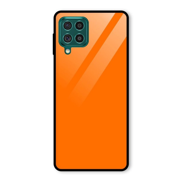 Mac Orange Glass Back Case for Galaxy F62