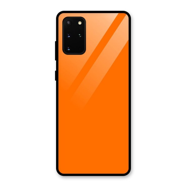 Mac Orange Glass Back Case for Galaxy S20 Plus