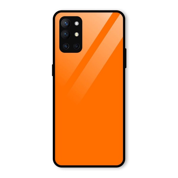 Mac Orange Glass Back Case for OnePlus 9R