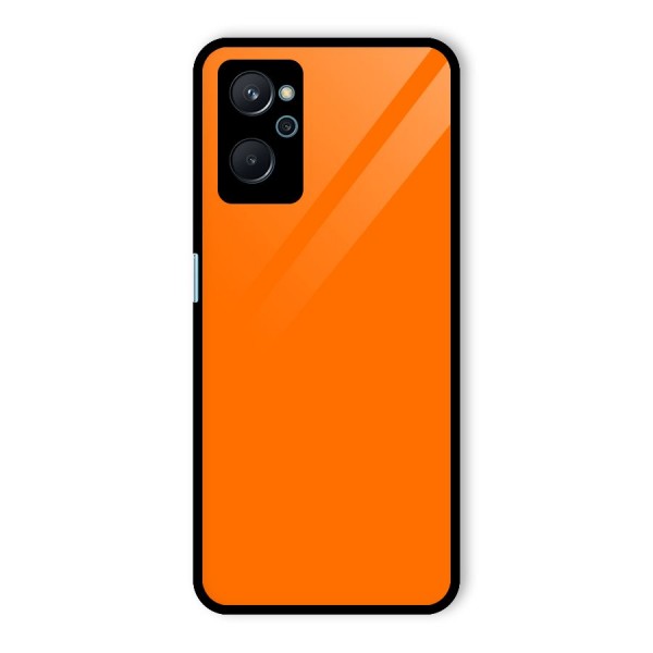 Mac Orange Glass Back Case for Realme 9i