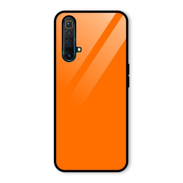 Mac Orange Glass Back Case for Realme X3 SuperZoom