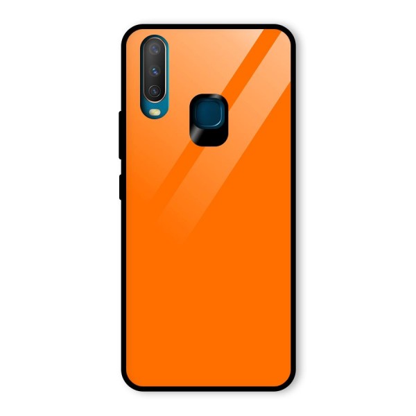 Mac Orange Glass Back Case for Vivo Y12