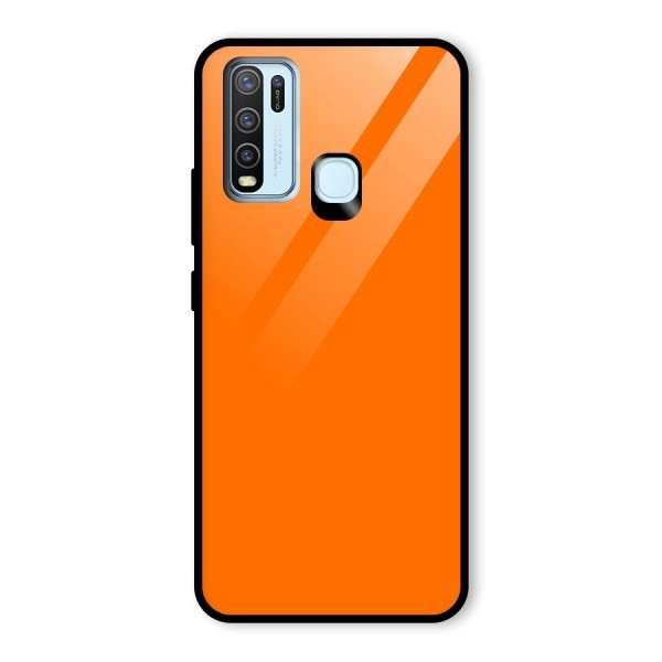 Mac Orange Glass Back Case for Vivo Y50