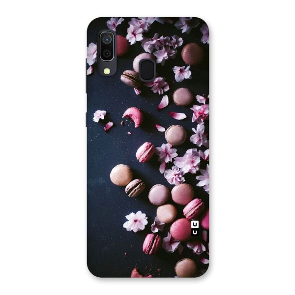 Macaroons And Cheery Blossoms Back Case for Galaxy A20